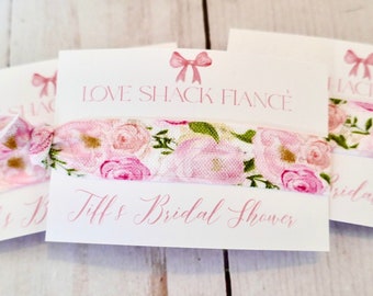 Love Shack Bridal Shower - Shabby Chic Floral Shower Favor - Vintage Cottagecore - Preppy Southern Theme - Floral Shower Favor - Pink Rose