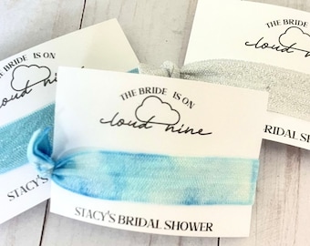 Cloud Nine Bridal Shower Favor - Thank You Guest Favor - Bride is on Cloud 9 - Blue Cloud Party - Cloud Bachelorette Favor - Cloud 9 Party