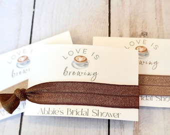 Love is Brewing Bridal Shower - Coffee Bridal Shower Favor - Bridal Brunch Favor - Coffee Party Favor - Coffee Shower Gift - Thanks a Latte