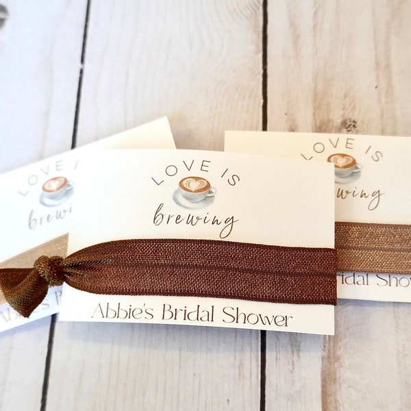 Love is Brewing Bridal Shower - Coffee Bridal Shower Favor - Bridal Brunch Favor - Coffee Party Favor - Coffee Shower Gift - Thanks a Latte