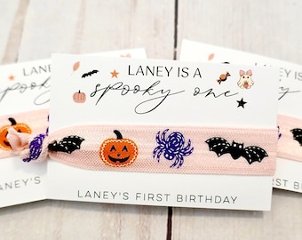 Spooky One Halloween Birthday - Pink Halloween 1st Birthday - Spooky First Birthday - Girly Pink Party - 1st Boo Day - Birthday Favor