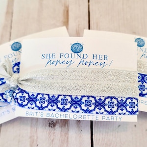 Found her Honey Honey Favor - Greek Bachelorette - Disco Ball Blue Theme - Disco Bachelorette - Dancing Queen Party - Last Disco - Greece