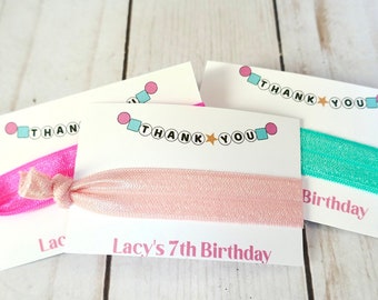 Friendship Bracelet Theme Favor - Tween Birthday - Jewelry Making Party Favor - Girls Party Favor - Sleepover Gifts - In her Birthday Era