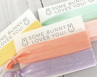 Girls Easter Basket Gift - Easter Basket Stuffer - Easter Party Favor - Easter Gift for Girls - Some Bunny Loves You - Easter Bunny Gift
