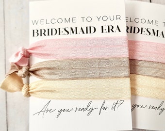 Bridesmaid Era Proposal Card - Will You Be My Bridesmaid Gift - Welcome to Your Bridesmaid Era - Proposal Box - Maid of Honor - MOH Era