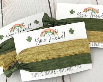 St. Patrick’s Day Gift - Lucky To Be Your Friend - St Pattys Friend Gift - St Patrick’s Day Classroom Gift - St Patricks Gift for Kids
