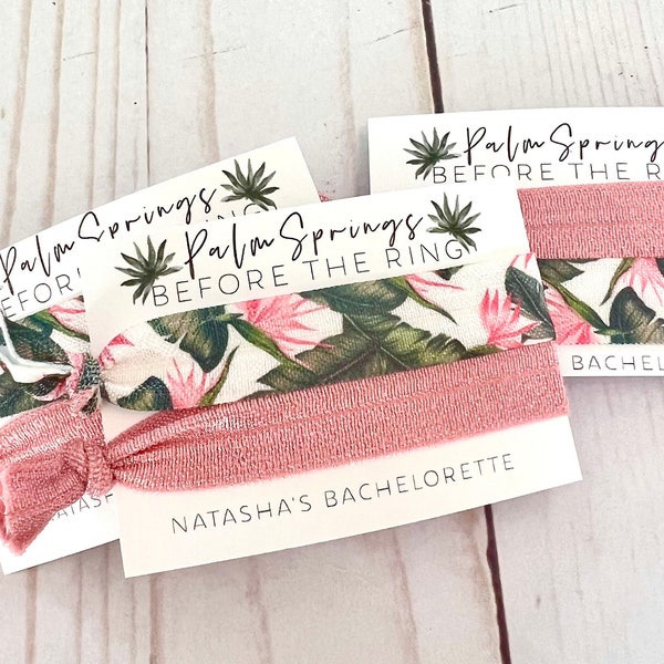 Palm Springs Bachelorette Party Favor - Palm Springs Before the Ring - Desert Bachelorette Favor -  Palm Springs Bachelorette - Boho Palm