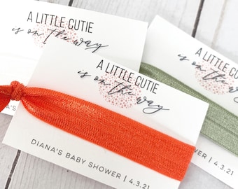 A Little Cutie Is On The Way Baby Shower - Citrus Baby Shower Favor - Orange Baby Shower - Orange Clementine Favor - Orange Theme Shower