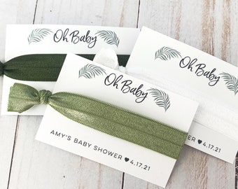 Boho Baby Shower Favor - Greenery Baby Shower - Sage Green Baby Shower - Oh Baby - Neutral Baby Shower Favor - Botanical Succulent Shower