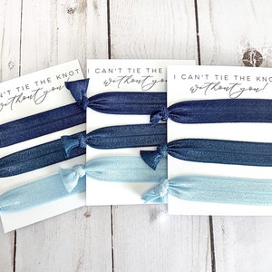 Blue Bridesmaid Proposal Gift - Will You Be My Bridesmaid Gift - Minimalist Bridesmaid Gift - Dusty Blue Bridal Party Gift - Something Blue