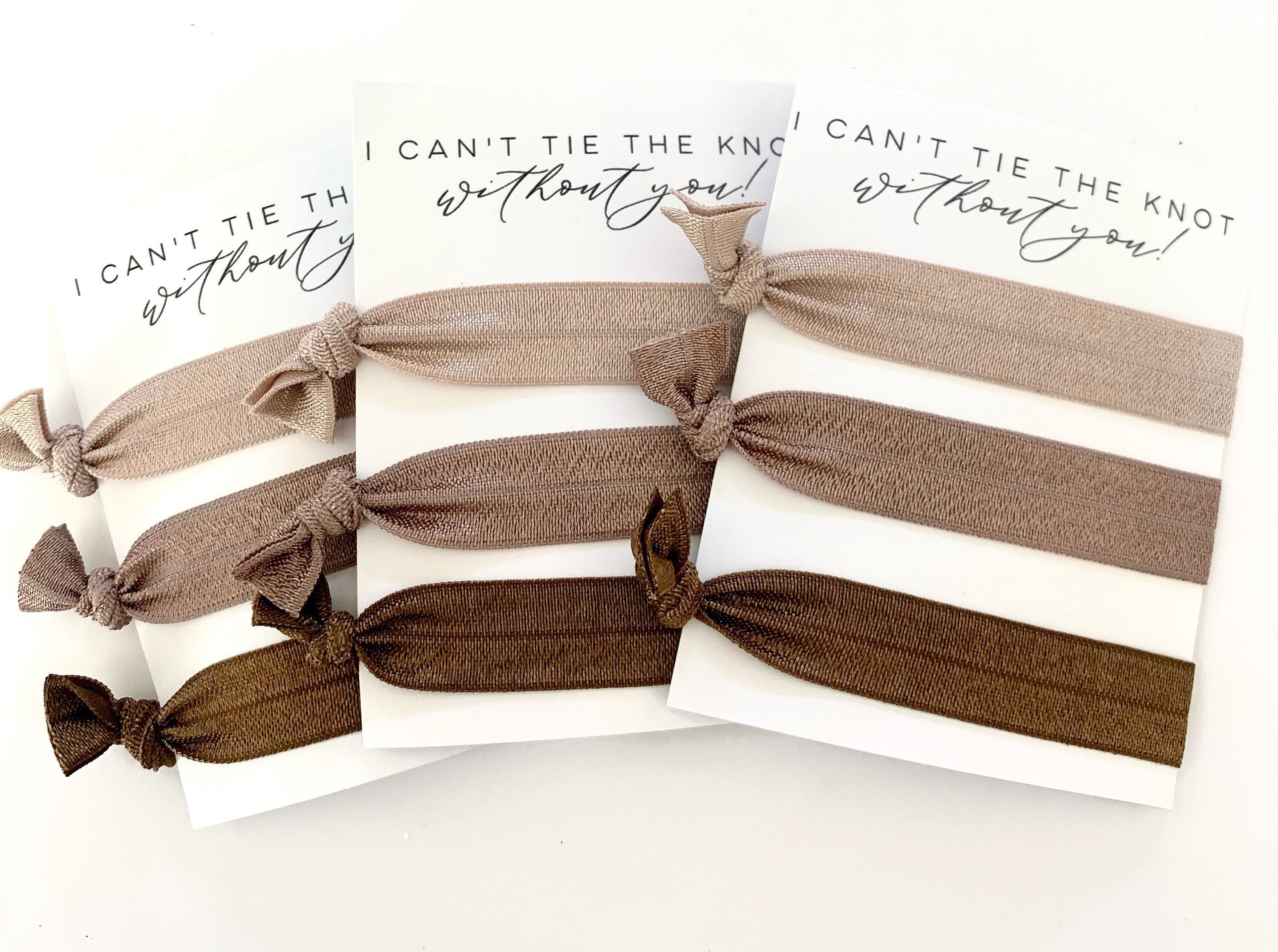 Brown Bridesmaid Proposal Gift