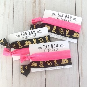 Country Bachelorette Favor - Yee Haw Bitches - Nashville Bachelorette - Smashed In Nash - Cowgirl Bachelorette - Texas Bachelorette Favor Bild 5