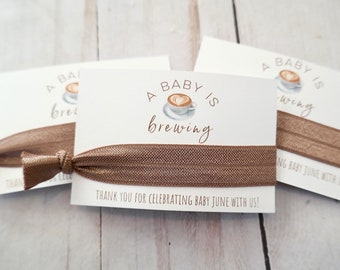 A Baby Is Brewing Shower Favor - Coffee Baby Shower Guest Favor Bulk - Thanks for Bean Here - Coffee Bean Shower - Thanks a Latte - Coffee