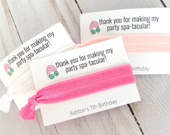 Spa Birthday Favor - Tween Birthday Favor - Slumber Party Favor - Girls Party Favor - Sleepover Gifts - Kids Spa Party - Pamper Party