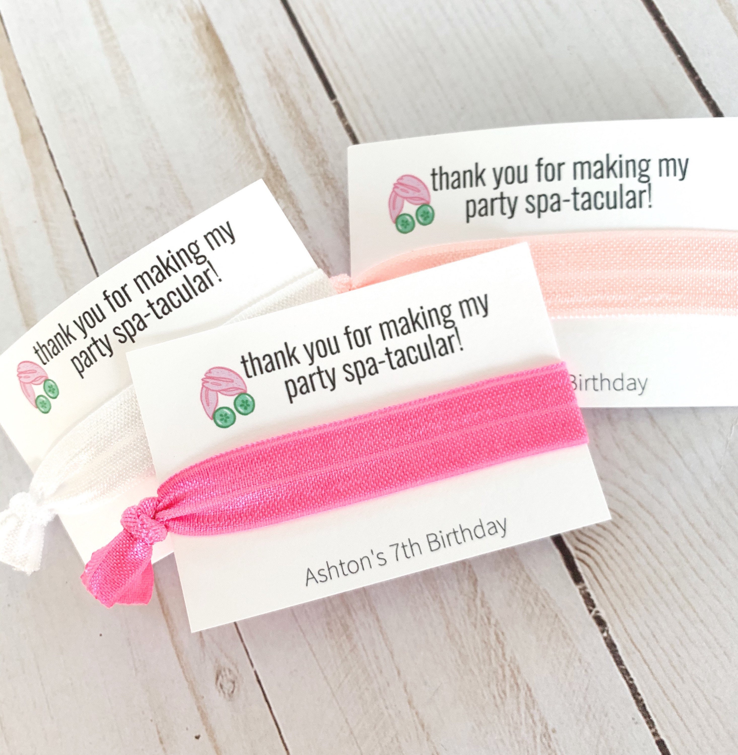 Spa Birthday Favor Tween Birthday Favor Slumber Party Etsy