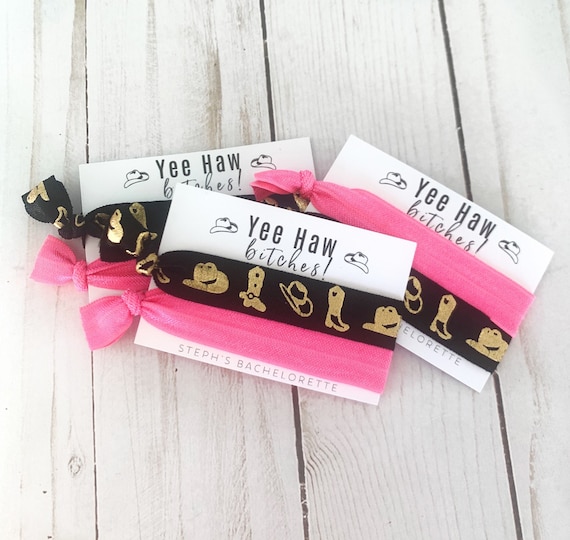 Country Bachelorette Favor - Yee Haw Bitches - Nashville Bachelorette - Smashed In Nash - Cowgirl Bachelorette - Texas Bachelorette Favor