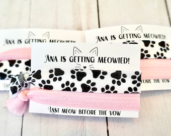 Last Meow Before the Vow Bachelorette - Cat Bachelorette - Cat Lady Theme - Meow & Forever Bach - Cat Lover Party - She’s Gettin Meowied