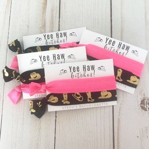 Country Bachelorette Favor - Yee Haw Bitches - Nashville Bachelorette - Smashed In Nash - Cowgirl Bachelorette - Texas Bachelorette Favor Bild 7