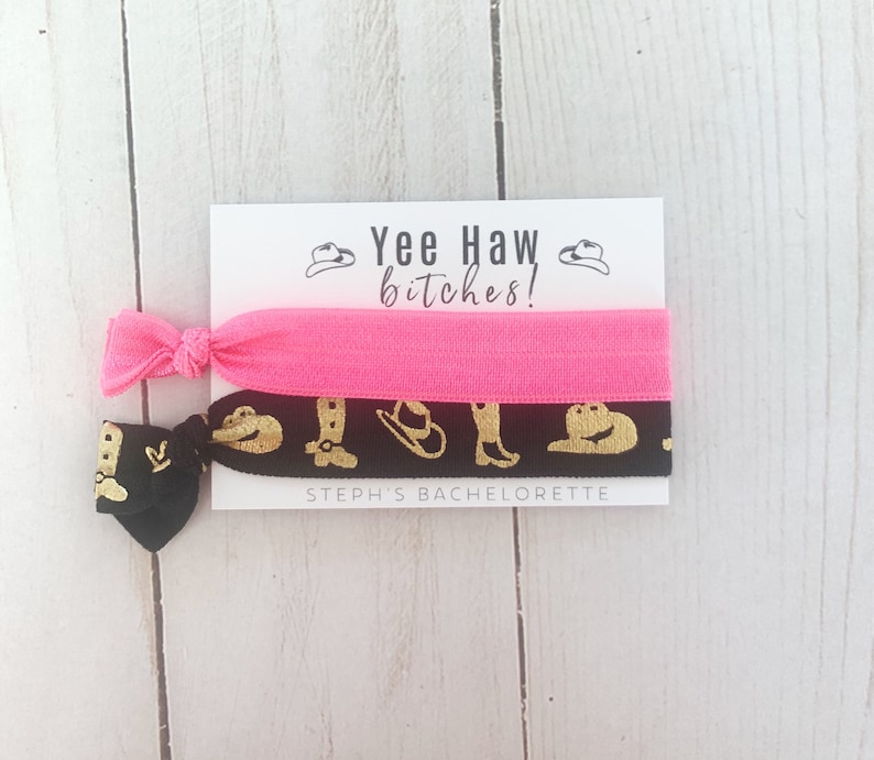 Country Bachelorette Favor - Yee Haw Bitches - Nashville Bachelorette - Smashed In Nash - Cowgirl Bachelorette - Texas Bachelorette Favor Bild 6
