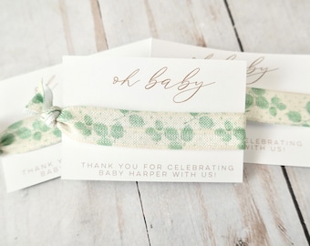 Eucalyptus Baby Shower Favor - Boho Greenery Shower - Boho Gender Neutral - Botanical Baby Shower - Simple Minimal Rustic - Greenery Favor