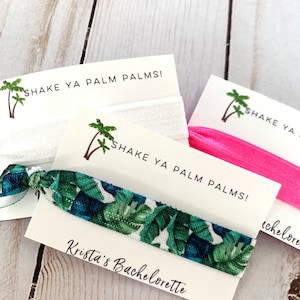 Palm Leaf Bachelorette Party Favor - Final Flamingle - Shake Ya Palm Palms - Tropical Bachelorette - Palm Beach Bachelorette