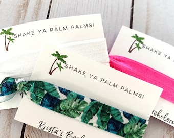 Palm Leaf Bachelorette Party Favor - Final Flamingle - Shake Ya Palm Palms - Tropical Bachelorette - Palm Beach Bachelorette