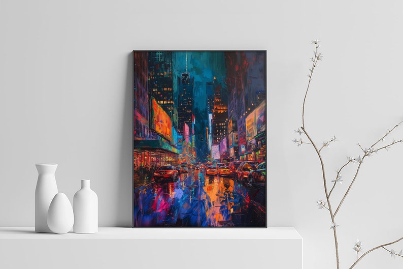 Luminous Dreams Modern Art Prints, Abstract Wall Prints, Moody Print Wall Art, Eclectic Wall Art, Fine Art Print P-29-40 image 1