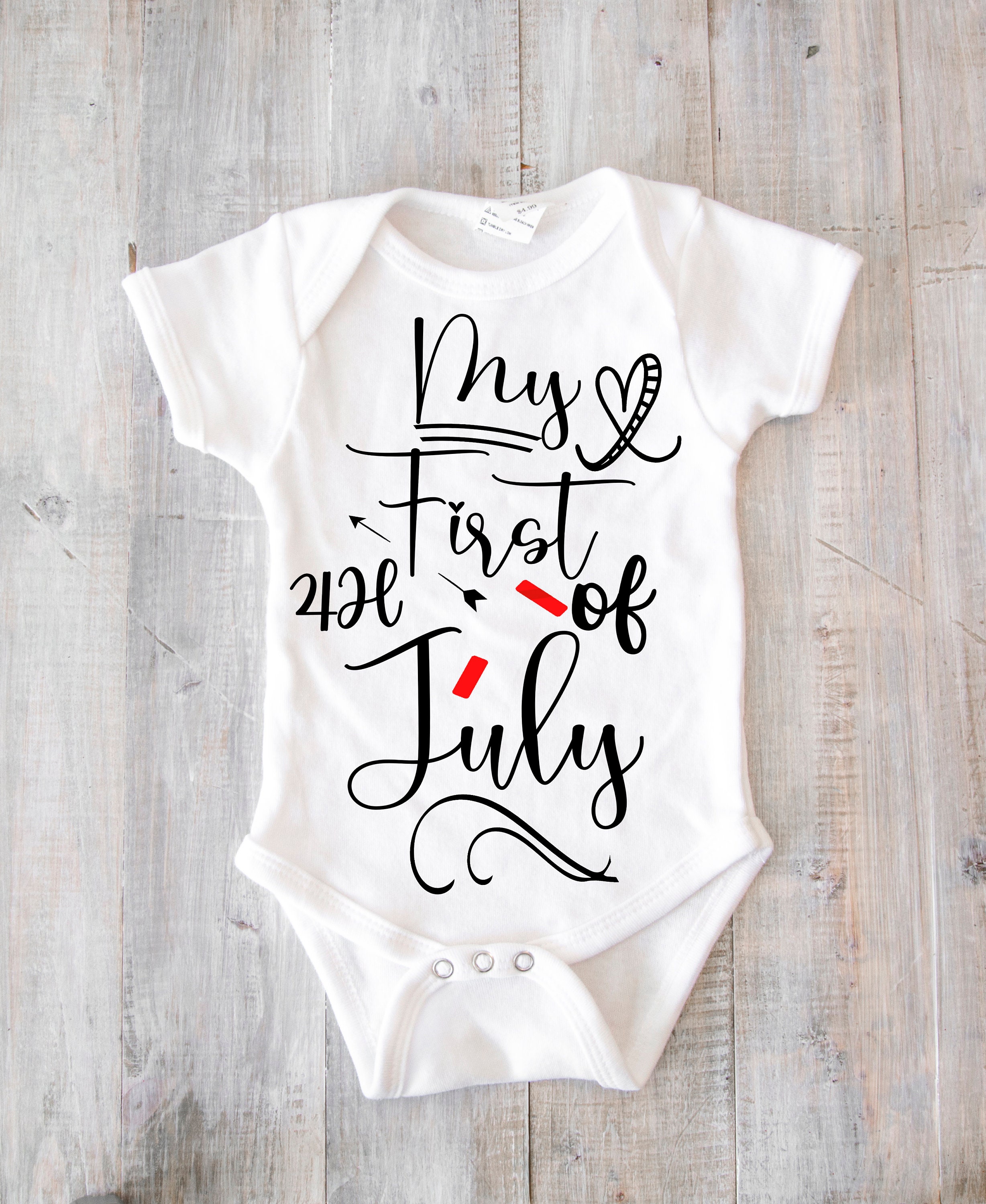My First Fourth Of July SVG Cut File For Cricut And Silhouette | Etsy