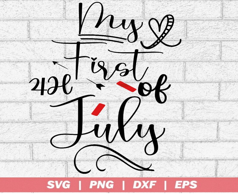 Download My First Fourth Of July SVG Cut File For Cricut And ...