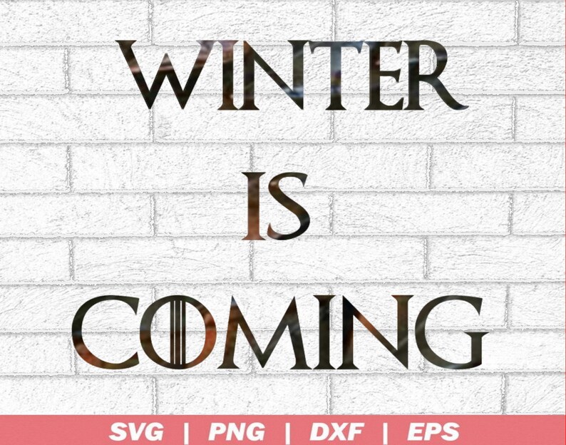 Download Game of Thrones SVG Stark SVG Winter is Coming Cut Files | Etsy