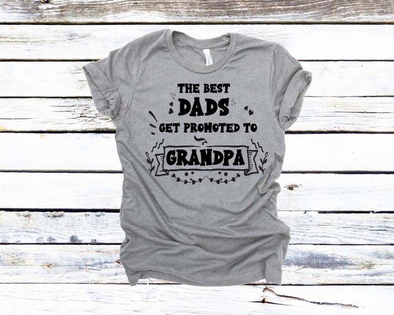 Download The Best Dads Get Promoted To Grandpa SVG Vector Image Cut ...