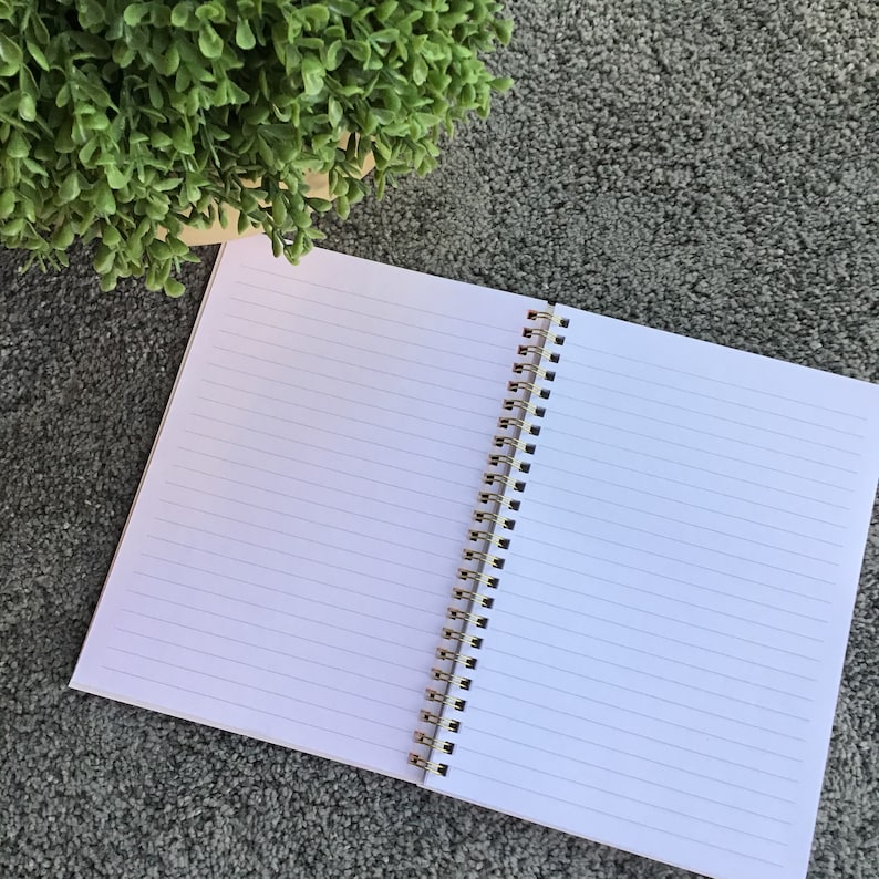 Notebook and Pen Set Personalised Etsy