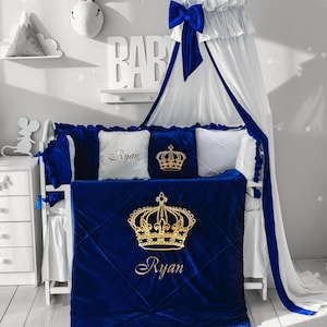 Royal blue sales crib sheet