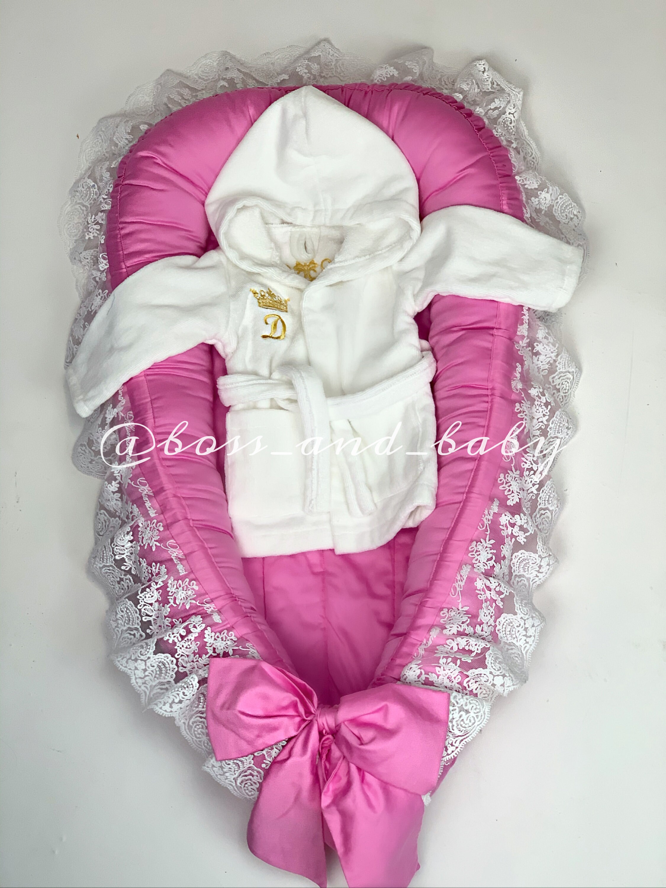 Personalized baby robe custom embroidered with any name or Etsy