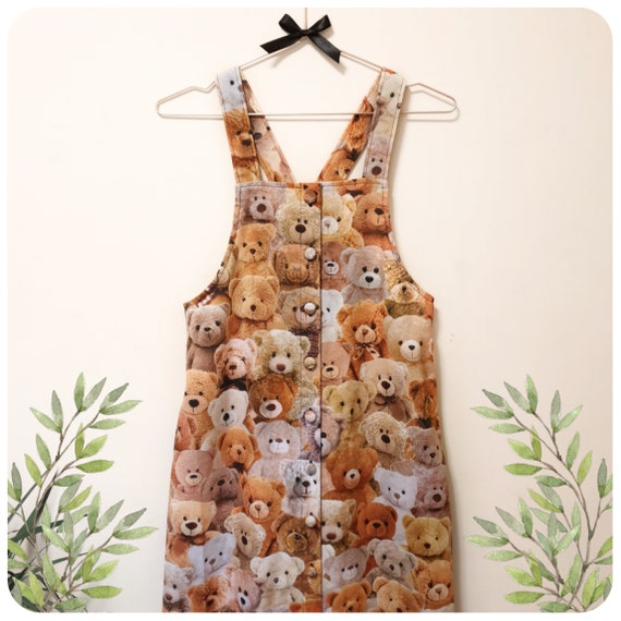 bear overall dress