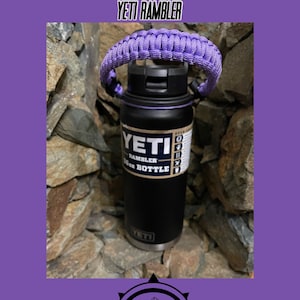 Handmade Paracord handle for Yeti Rambler.