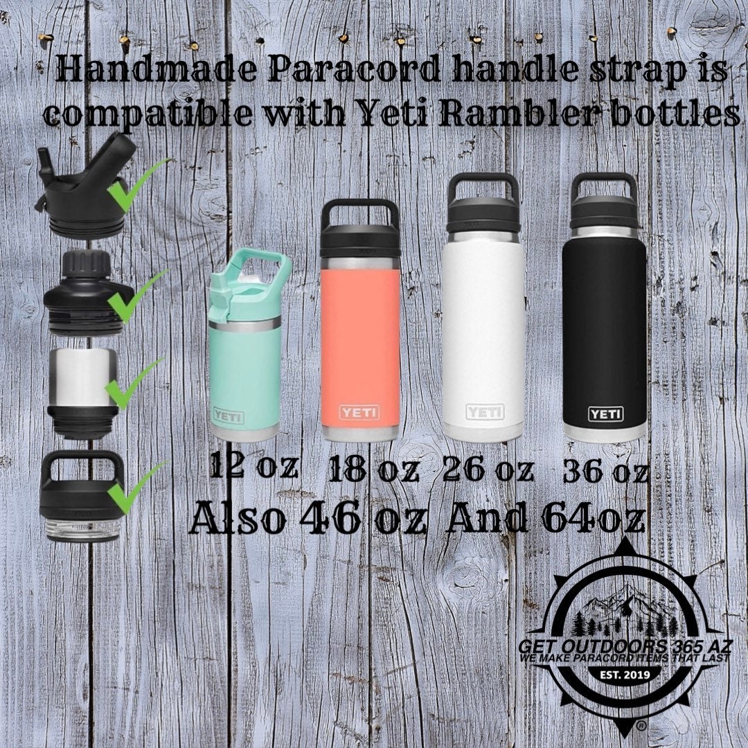 Bottle Sling Compatible with YETI Rambler For 64oz 46oz 36oz 26oz