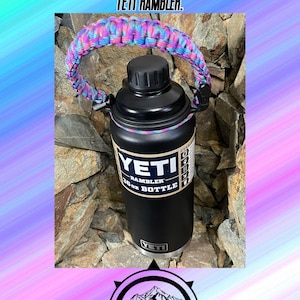 Handmade Paracord handle strap for Yeti Rambler.