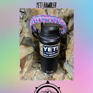 Handmade Paracord handle strap for Yeti Rambler.