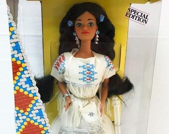 native american barbie value