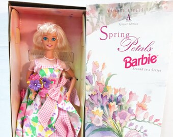 spring petals barbie value