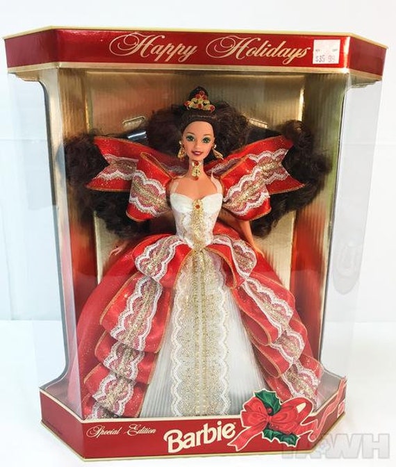 happy holidays barbie