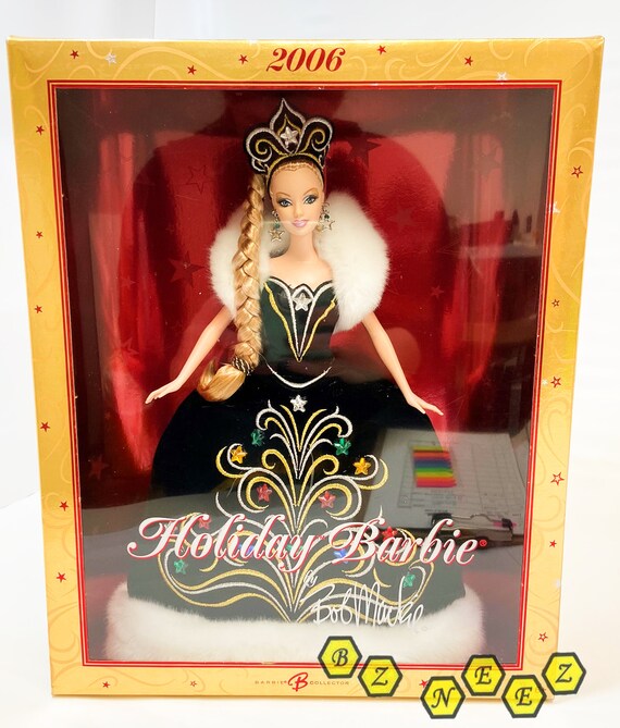 2006 holiday barbie by bob mackie