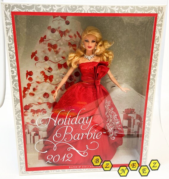 barbie 2012 holiday doll
