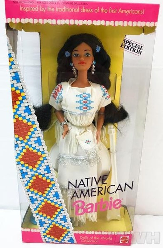 native american barbie doll