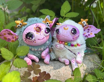 Snugglepuff Sprite Plush Art Doll Fairies