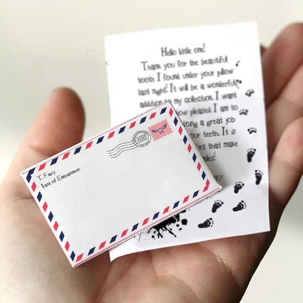 Tooth Fairy Letter Package Direct Download Printable