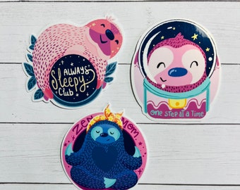 Sloth Sticker Pack
