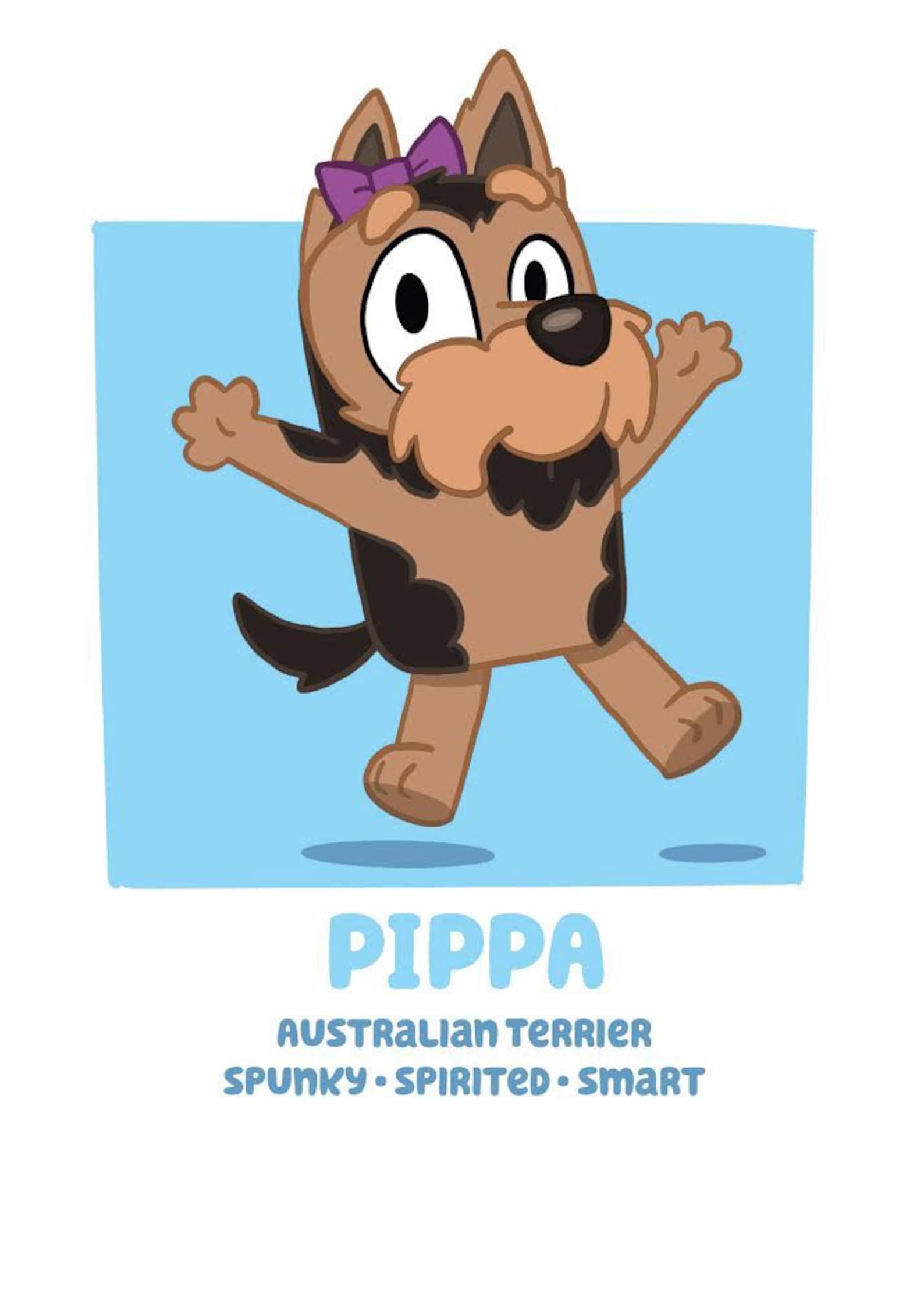 Bluey Custom Character