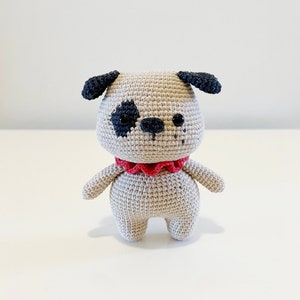 Handgemachte Amigurumi Plüschpuppe (kleiner Welpe) - @hainchain / Kinderplüsch / Tiere / Sammlerstücke